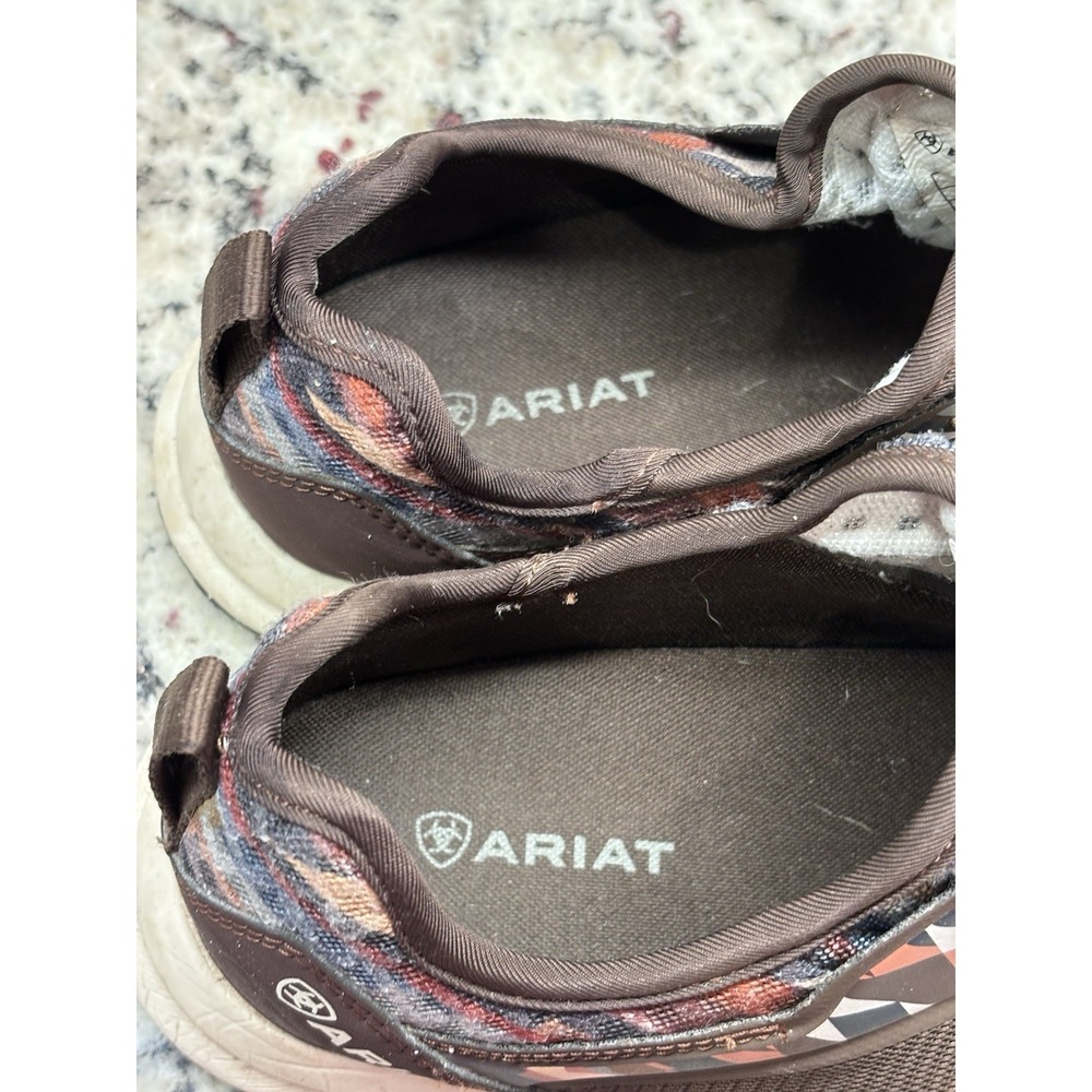 Ariat Fuse Neutral Blanket Print Wmn's Athletic Shoes 8B Southwest Aztec - Picture 8 of 8